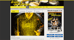 Desktop Screenshot of drumsundpercussion.de